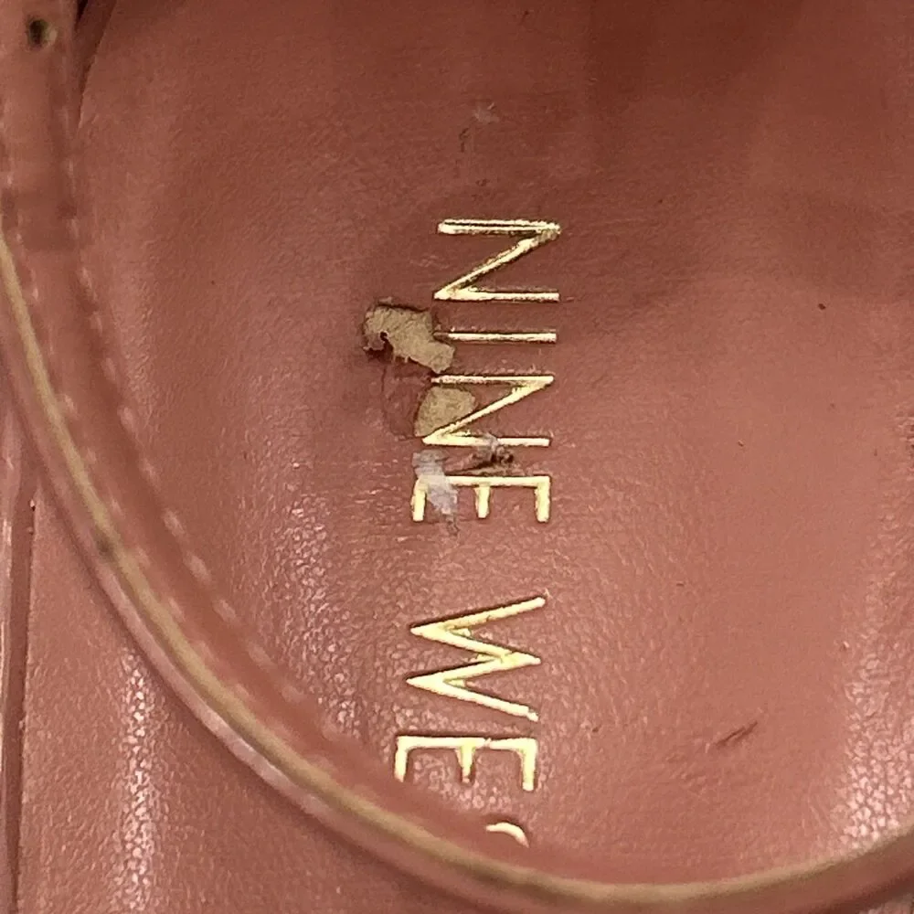Nine West Dark Blush Pointy Toe Sz 10 M